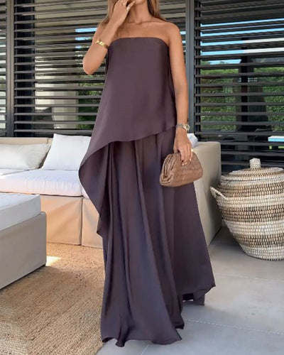 VALERIA - LAYERED SKIRT SET