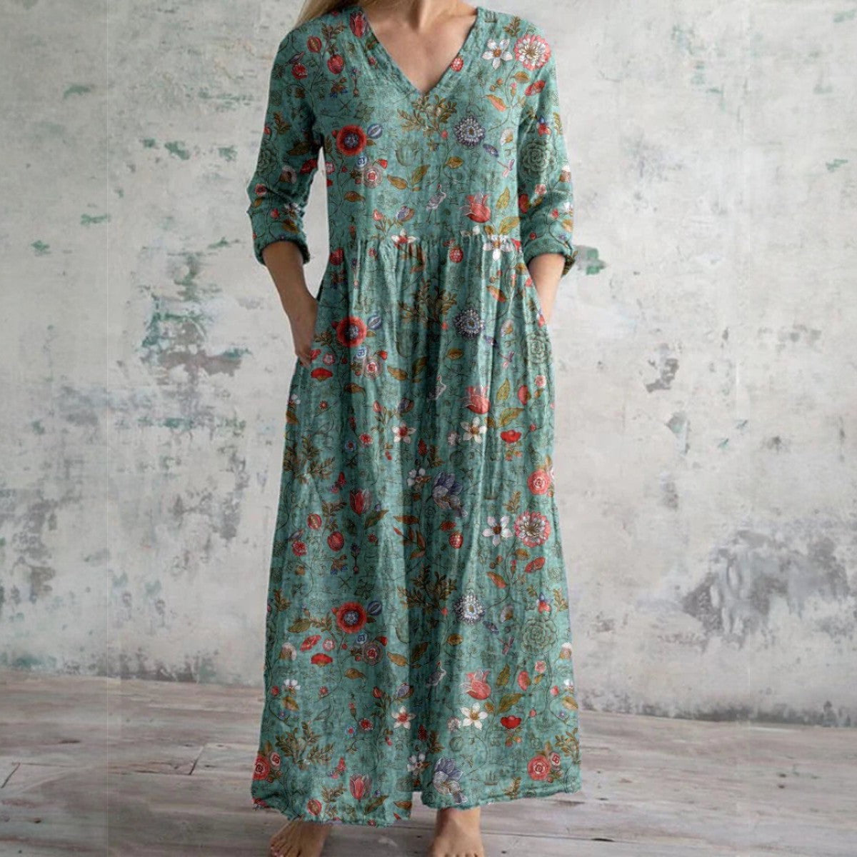Miriam - Chic Floral Dress
