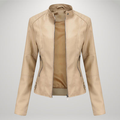 Sophia™ Casual Leather Jacket