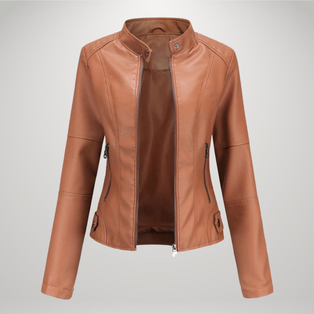 Sophia™ Casual Leather Jacket
