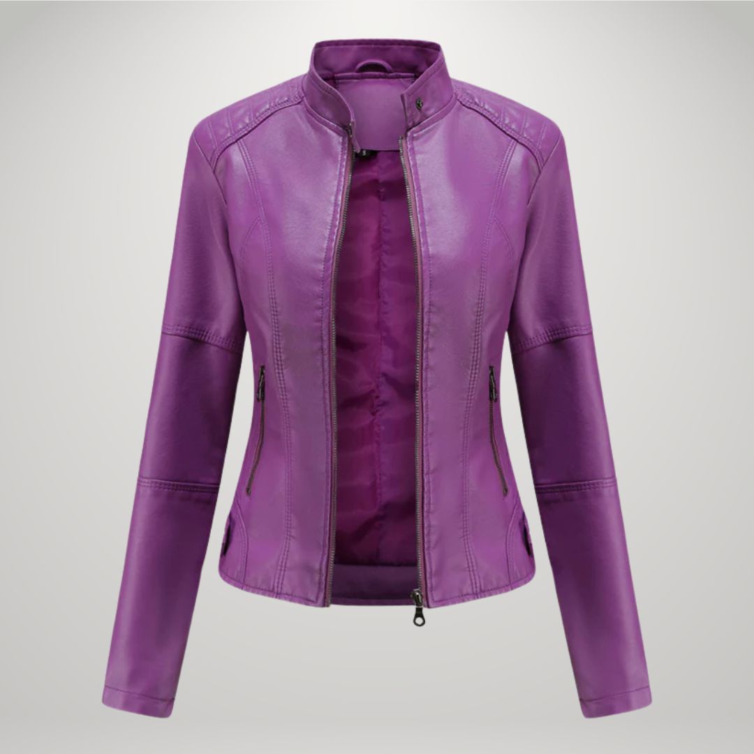 Sophia™ Casual Leather Jacket