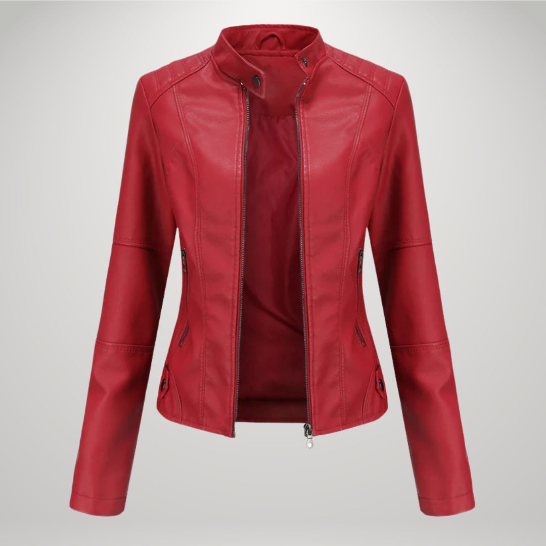 Sophia™ Casual Leather Jacket