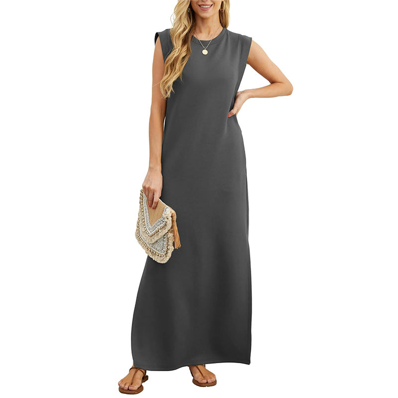 SIMONE - EASY-WEAR MAXI DRESS
